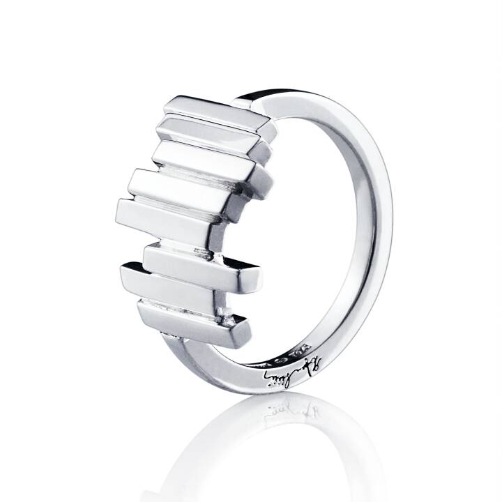 Stairway To Heaven Ring Silver in the group Rings / Silver Rings at SCANDINAVIAN JEWELRY DESIGN (13-100-02033)