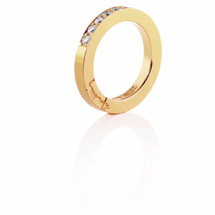 7 Stars & Signature Ring Gold in the group Rings / Engagement & Wedding Rings at SCANDINAVIAN JEWELRY DESIGN (13-101-00306)