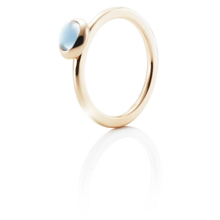 Love Bead - Topaz Ring Gold in the group Rings / Gold Rings at SCANDINAVIAN JEWELRY DESIGN (13-101-00442)