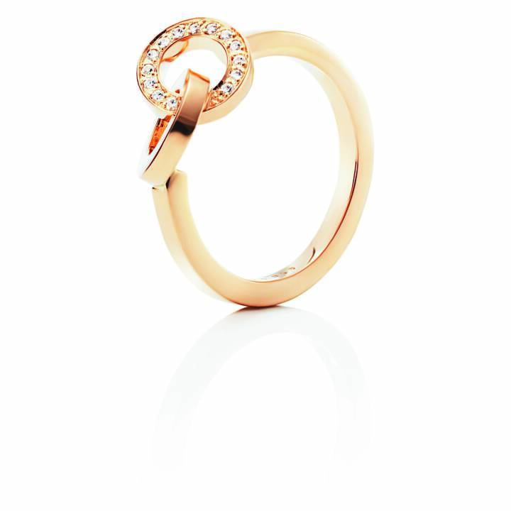 You & Me Ring Gold in the group Rings / Engagement & Wedding Rings at SCANDINAVIAN JEWELRY DESIGN (13-101-00582)