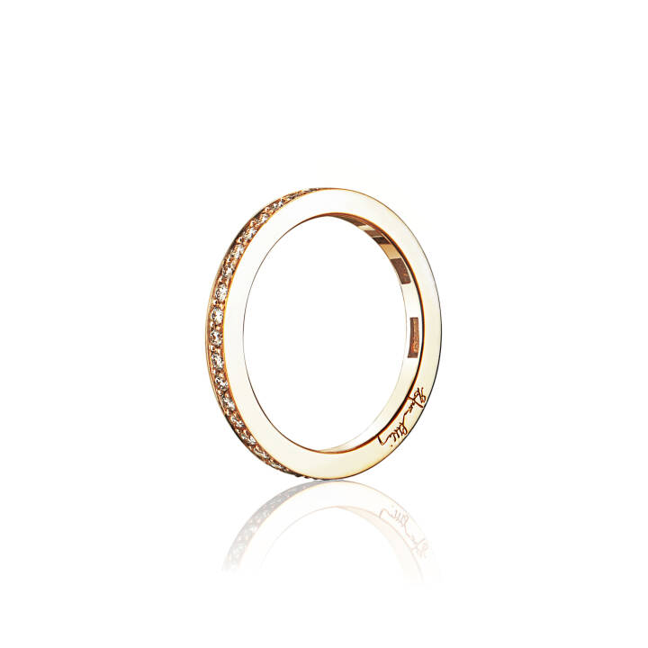 21 Stars & Signature Thin Ring Gold in the group Rings / Gold Rings at SCANDINAVIAN JEWELRY DESIGN (13-101-00889)