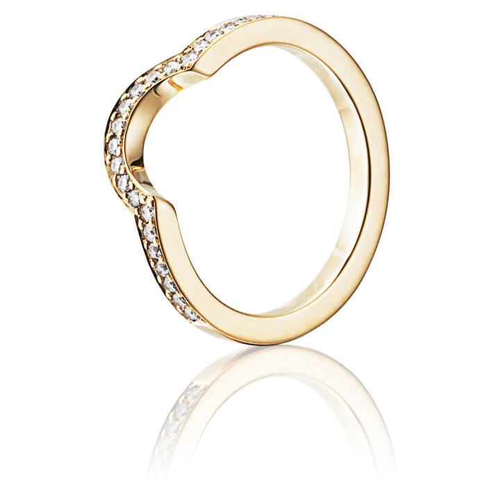 You & Me Too Ring Gold in the group Rings / Engagement & Wedding Rings at SCANDINAVIAN JEWELRY DESIGN (13-101-00980)