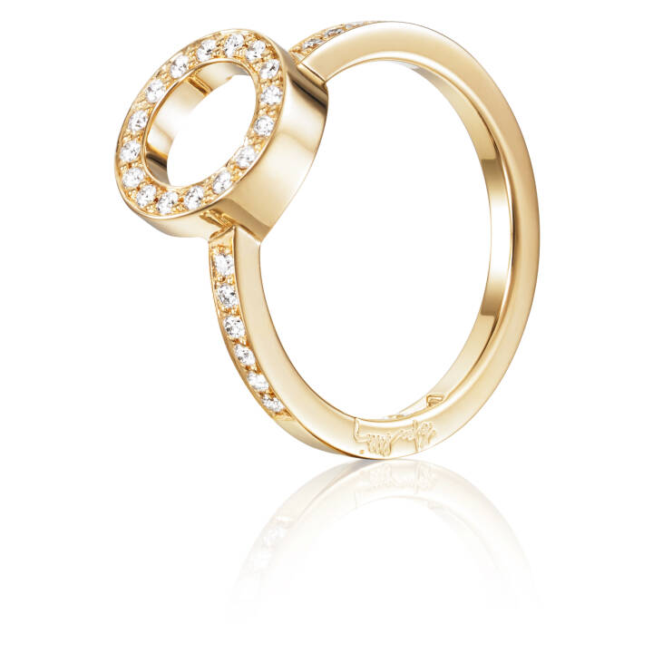 Circle Of Love I Ring Gold in the group Rings / Engagement & Wedding Rings at SCANDINAVIAN JEWELRY DESIGN (13-101-01299)