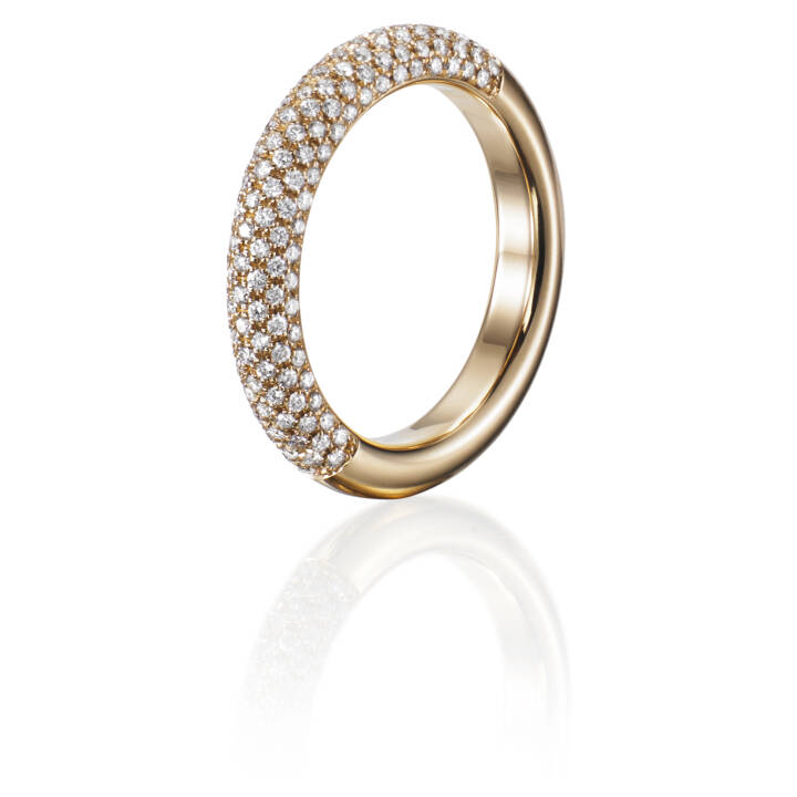 Million Stars Ring Gold in the group Rings / Gold Rings at SCANDINAVIAN JEWELRY DESIGN (13-101-01364)