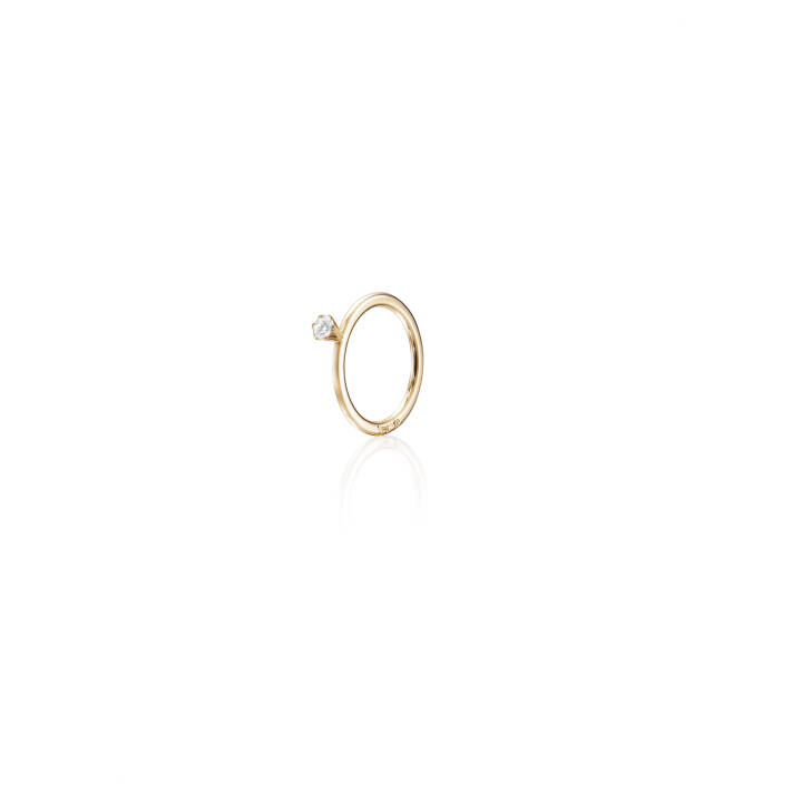 High On Love 0.19 ct Diamonds Ring Gold in the group Rings / Diamond Rings at SCANDINAVIAN JEWELRY DESIGN (13-101-01461)