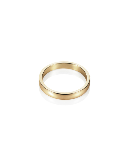 Half Round Thin Ring Gold in the group Rings / Gold Rings at SCANDINAVIAN JEWELRY DESIGN (13-101-02186-0000)