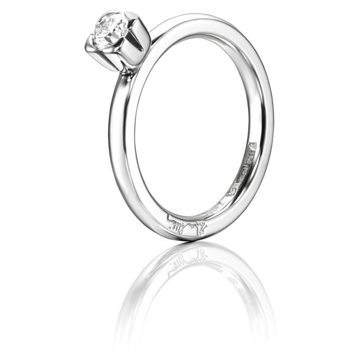 Love Bead Wedding 0.30 ct Diamonds Ring White gold in the group Rings / White gold rings at SCANDINAVIAN JEWELRY DESIGN (13-102-01144)