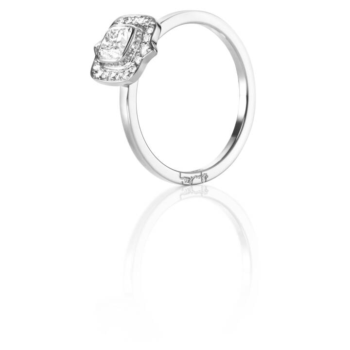 The Mrs 0.50 ct Diamonds Ring White gold in the group Rings / Diamond Rings at SCANDINAVIAN JEWELRY DESIGN (13-102-01831)