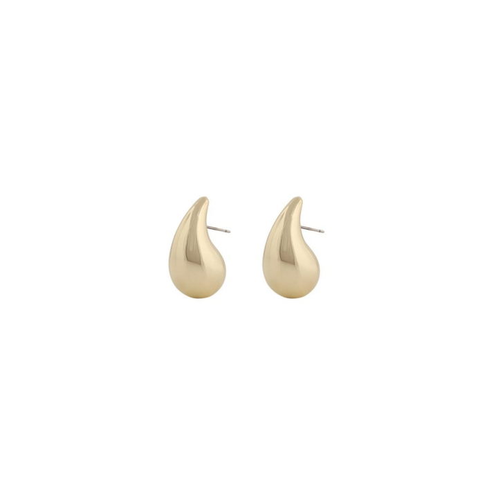 Yenni mini ear gold in the group Earrings / Gold Earrings at SCANDINAVIAN JEWELRY DESIGN (1302-6000-257)