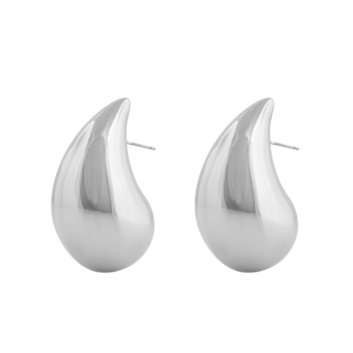Yenni big ear Silver in the group Earrings / Silver Earrings at SCANDINAVIAN JEWELRY DESIGN (1302-6300-256)
