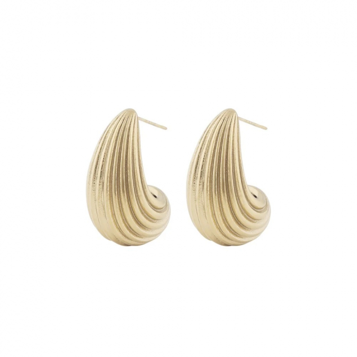 Dakota drop earrings Gold in the group Earrings / Gold Earrings at SCANDINAVIAN JEWELRY DESIGN (1325-6700-257)