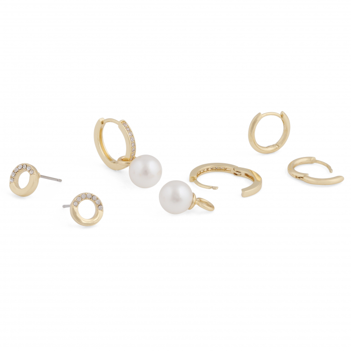 Maine earring set 2 in the group Earrings / Pearl Earrings at SCANDINAVIAN JEWELRY DESIGN (1332-6200-251)