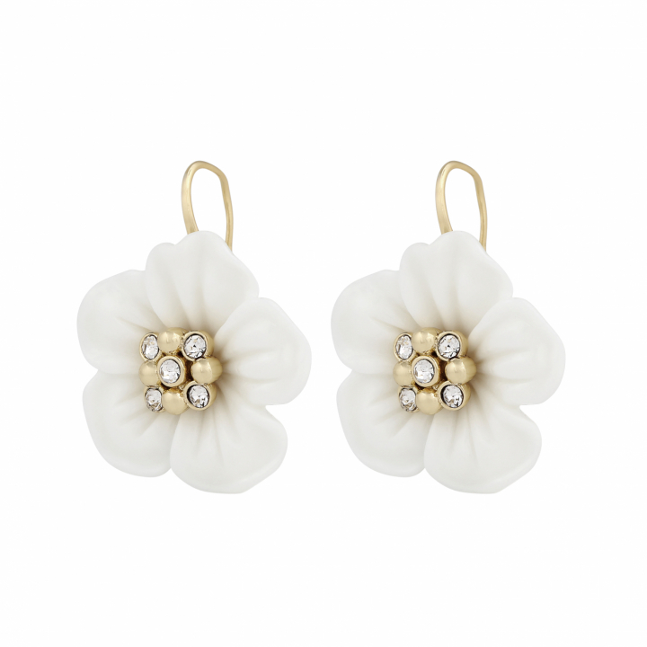 Florette big Earrings in the group Earrings / Gold Earrings at SCANDINAVIAN JEWELRY DESIGN (1398-6300-362)