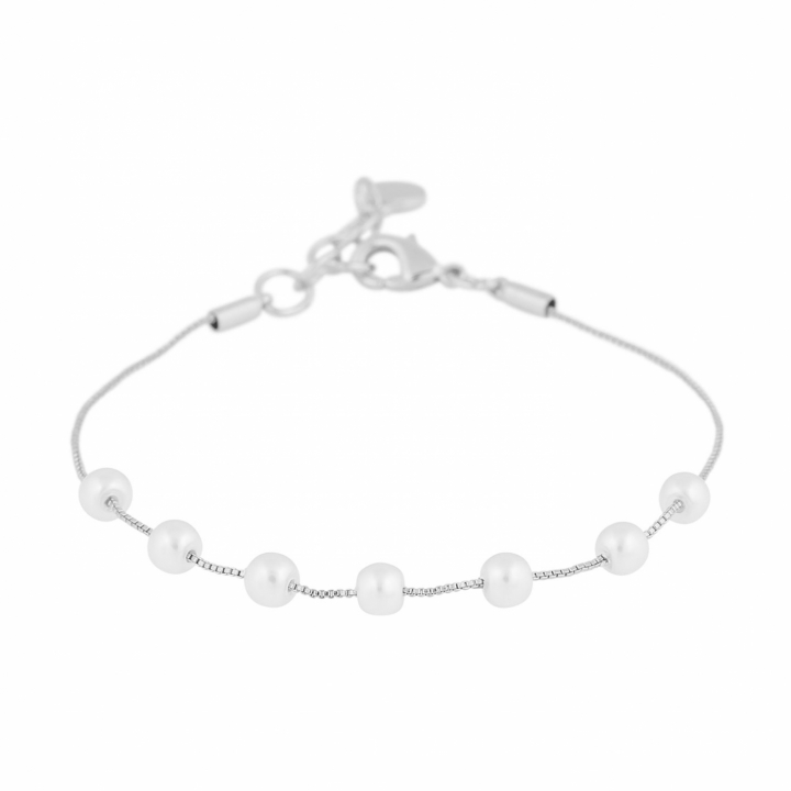 Karan Bracelet Silver in the group Bracelets / Silver Bracelets at SCANDINAVIAN JEWELRY DESIGN (1399-3400-010)