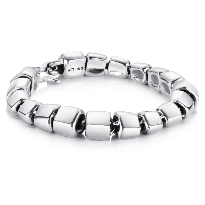 Spine Brace Bracelets Silver in the group Bracelets / Silver Bracelets at SCANDINAVIAN JEWELRY DESIGN (14-100-00242)