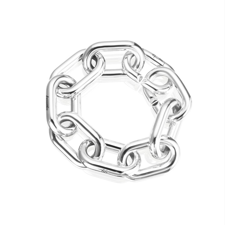 Chunky Bracelets Silver in the group Bracelets / Silver Bracelets at SCANDINAVIAN JEWELRY DESIGN (14-100-01890)