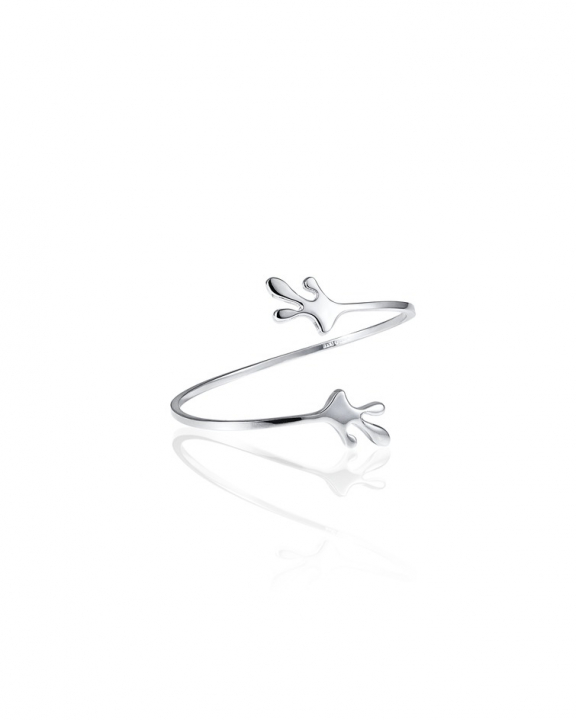Honey Cuff Silver in the group Bracelets / Silver Bracelets at SCANDINAVIAN JEWELRY DESIGN (14-100-02075)