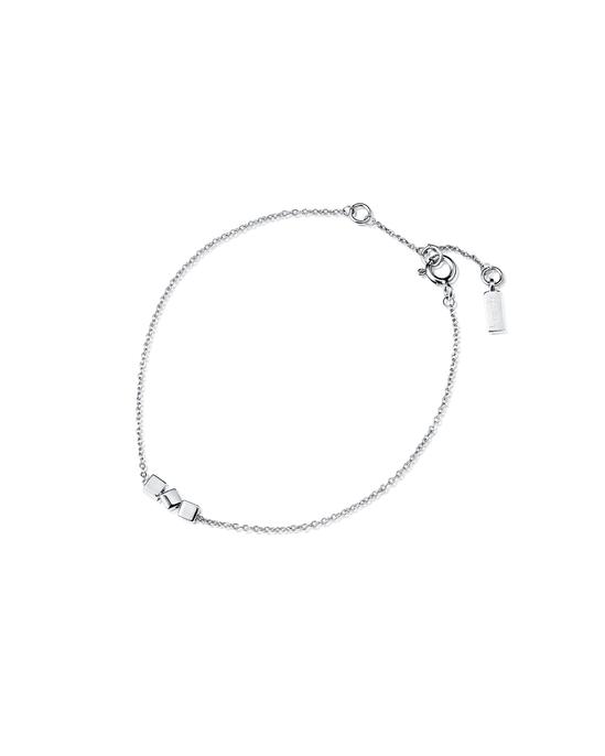 Dice Bracelet Silver in the group Bracelets / Silver Bracelets at SCANDINAVIAN JEWELRY DESIGN (14-100-02212-1619)