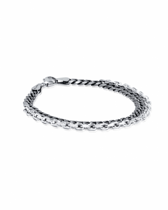 Freedom Chains Bracelet Silver in the group Bracelets / Silver Bracelets at SCANDINAVIAN JEWELRY DESIGN (14-100-02391)