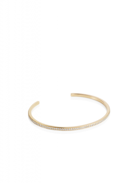 Stars Cuff Gold in the group Bracelets / Diamond bracelet at SCANDINAVIAN JEWELRY DESIGN (14-101-01997)