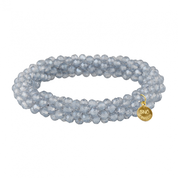 United bubbles elastic Bracelet/Hairband blue in the group Bracelets / Gold Bracelets at SCANDINAVIAN JEWELRY DESIGN (1402-3100-378)