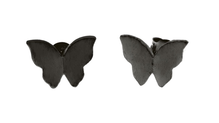 Butterfly Earring black in the group Earrings at SCANDINAVIAN JEWELRY DESIGN (1421440004)