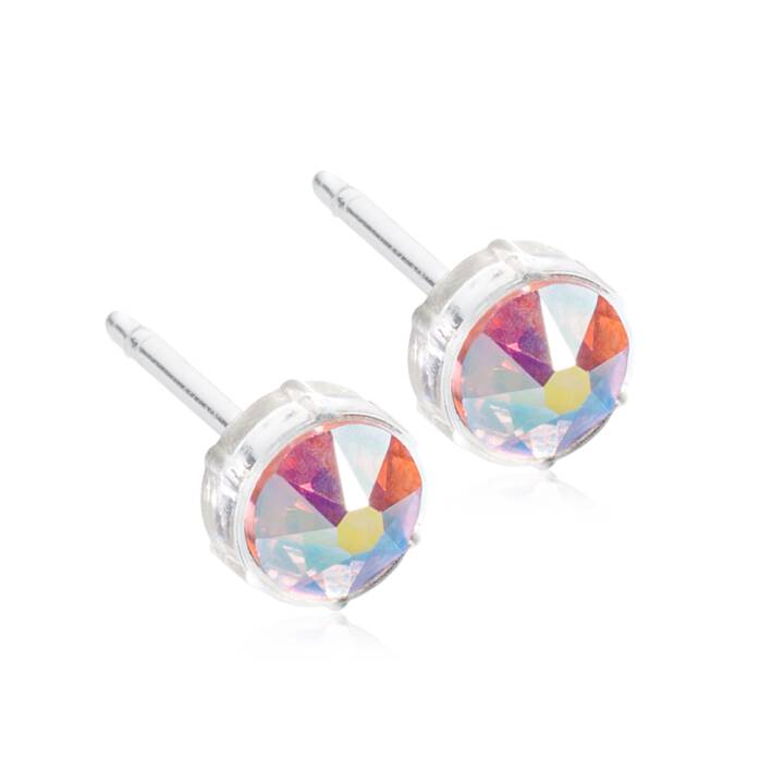 MP  6 mm, Rainbow rose in the group Earrings at SCANDINAVIAN JEWELRY DESIGN (15-0109-51)