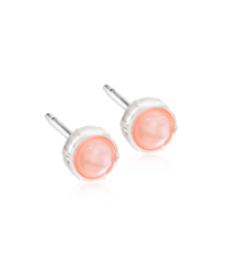 MP Bezel 6 mm, Glossy coral in the group Earrings / Silver Earrings at SCANDINAVIAN JEWELRY DESIGN (15-0109-54)
