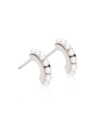 NT Pendant Pearl Curved 10 mm, White in the group Earrings / Pearl Earrings at SCANDINAVIAN JEWELRY DESIGN (15-12146-59)