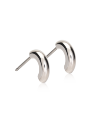 NT Pendant Round Curved 10 mm in the group Earrings / Silver Earrings at SCANDINAVIAN JEWELRY DESIGN (15-12152-00)