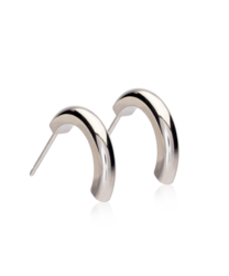 NT Pendant Round Curved 15 mm in the group Earrings / Silver Earrings at SCANDINAVIAN JEWELRY DESIGN (15-12153-00)