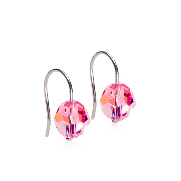NT Bead Pendant 8 mm, Light rose in the group Earrings at SCANDINAVIAN JEWELRY DESIGN (15-1259-24)