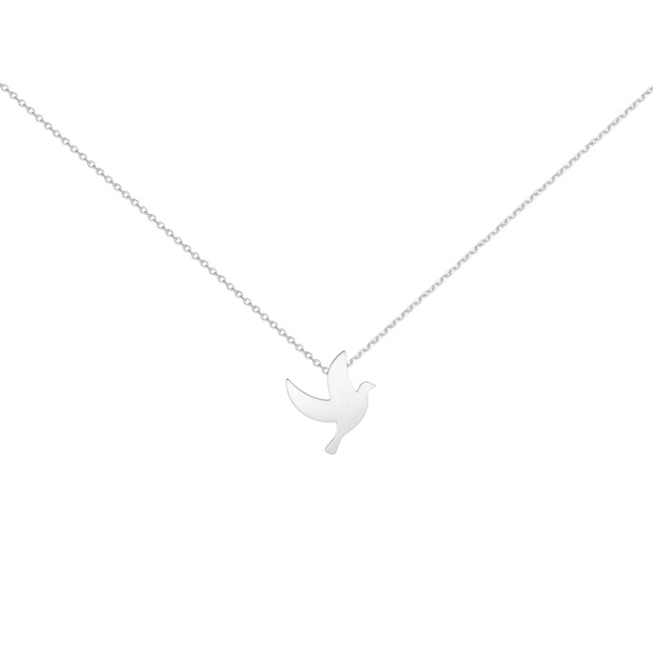 Peace neck silver 40-45 cm in the group Necklaces / Silver Necklaces at SCANDINAVIAN JEWELRY DESIGN (1612171008)