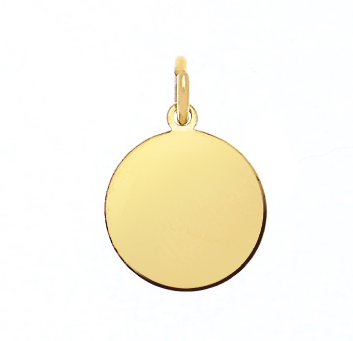 Letters coin Gold in the group Necklaces / Gold Necklaces at SCANDINAVIAN JEWELRY DESIGN (1622121005)