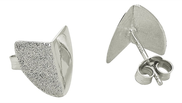 Roof big Earring Silver in the group Earrings / Silver Earrings at SCANDINAVIAN JEWELRY DESIGN (1725410001)