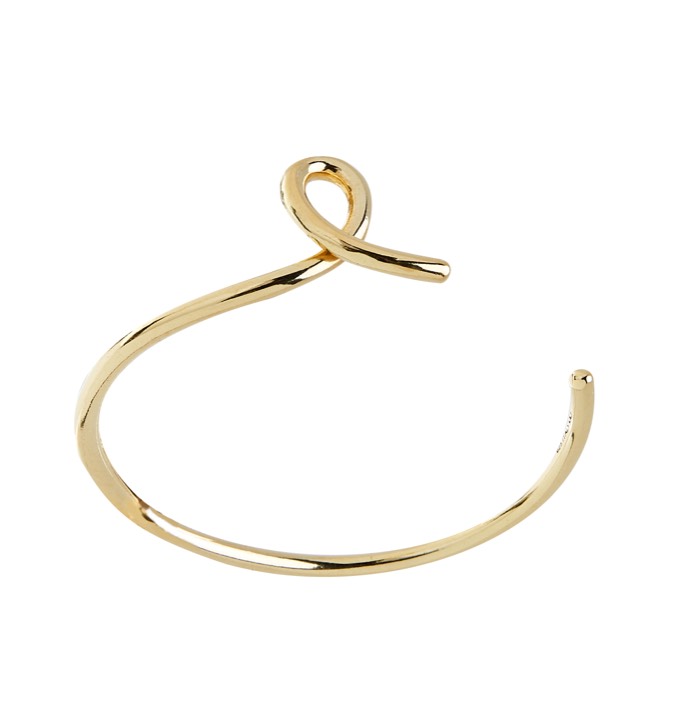 Loop bangle brace Bracelets Gold in the group Bracelets / Bangles at SCANDINAVIAN JEWELRY DESIGN (1821320003)