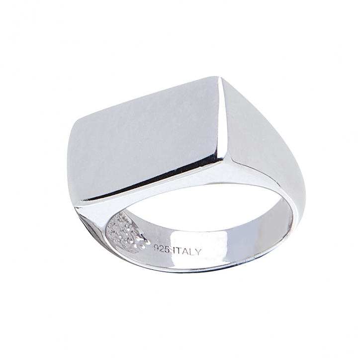 Bear Ring Polished Silver 19 in the group Last Chance / Rings at SCANDINAVIAN JEWELRY DESIGN (1821570184)