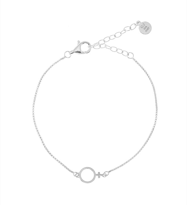 Letters Venus chain brace Bracelets Silver in the group Bracelets / Silver Bracelets at SCANDINAVIAN JEWELRY DESIGN (1824311001)