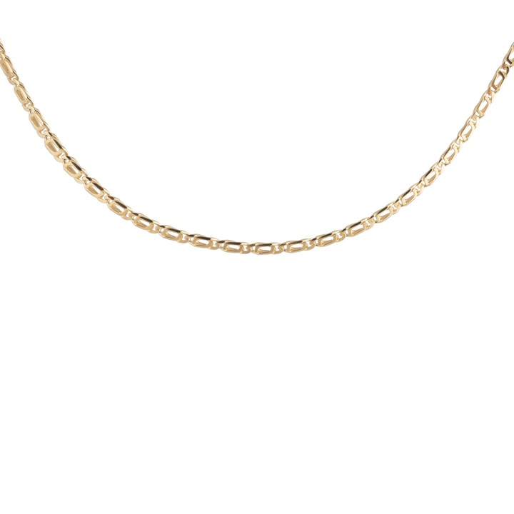 Victory plain Necklaces Gold 40-45 cm in the group Last Chance / Necklaces at SCANDINAVIAN JEWELRY DESIGN (1921120001)