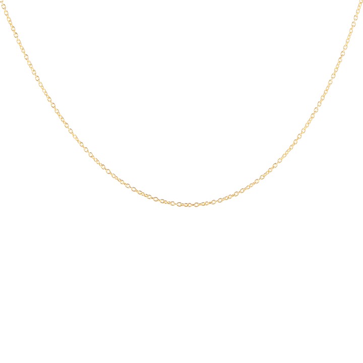 Letters anchor Necklaces Gold 80-85 in the group Necklaces / Gold Necklaces at SCANDINAVIAN JEWELRY DESIGN (1921220004)