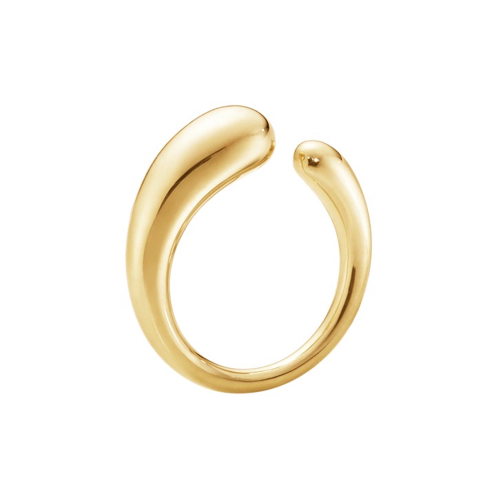 MERCY SMALL Ring Gold in the group Rings / Gold Rings at SCANDINAVIAN JEWELRY DESIGN (20000020)