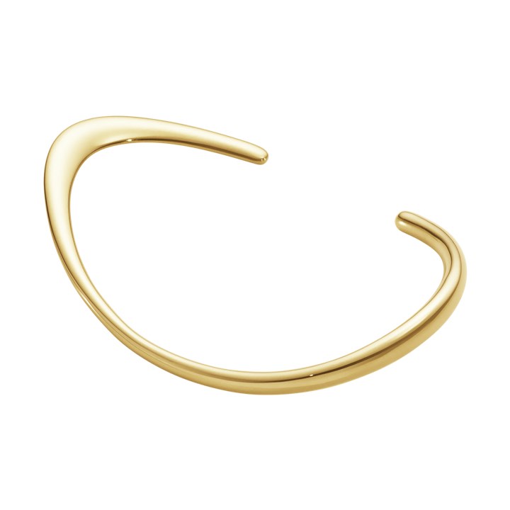 OFFSPRING SLIM OPEN BANGLE Bracelets Gold in the group Bracelets / Bangles at SCANDINAVIAN JEWELRY DESIGN (20000036)