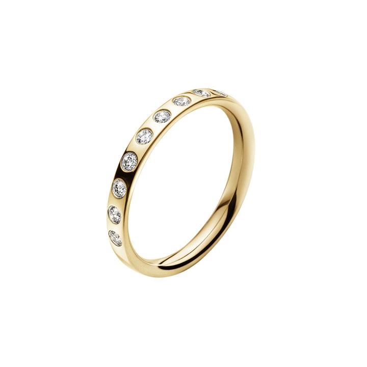 MAGIC Ring Diamonds 0.18 ct Gold in the group Rings / Engagement & Wedding Rings at SCANDINAVIAN JEWELRY DESIGN (20000345)