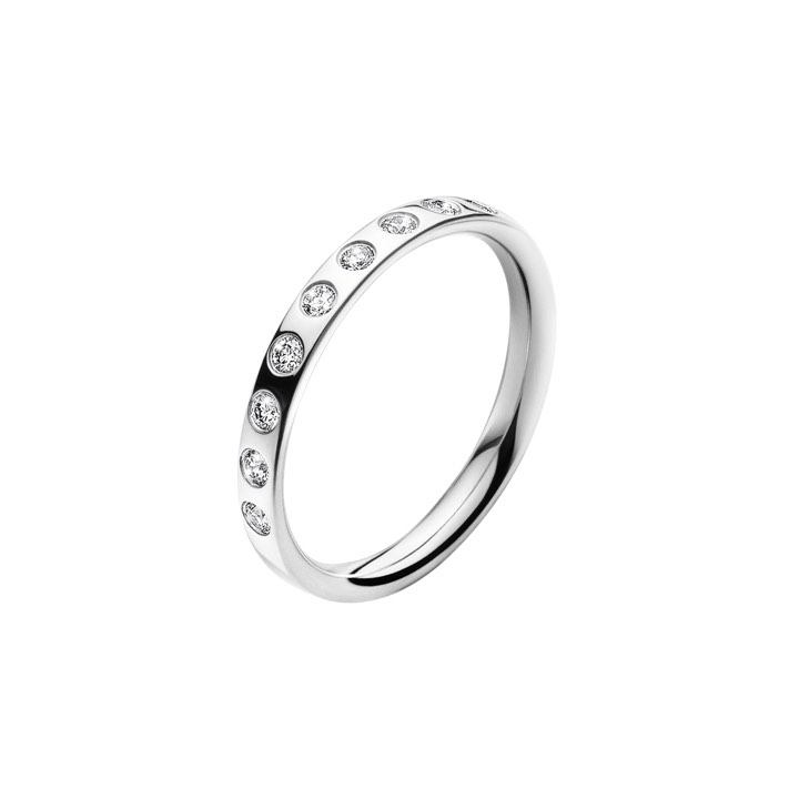 MAGIC Ring Diamonds 0.18 ct White gold in the group Rings / Engagement & Wedding Rings at SCANDINAVIAN JEWELRY DESIGN (20000346)