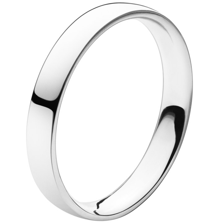 MAGIC Ring 3.8 mm Platinum in the group Rings / Engagement & Wedding Rings at SCANDINAVIAN JEWELRY DESIGN (20000464)
