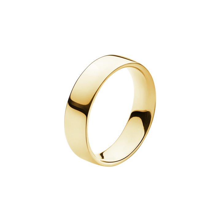 MAGIC Ring 5.7 mm Gold in the group Rings / Engagement & Wedding Rings at SCANDINAVIAN JEWELRY DESIGN (20000465)
