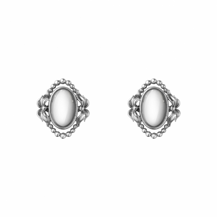 2022 HERITAGE clips Earring Silver in the group Earrings / Silver Earrings at SCANDINAVIAN JEWELRY DESIGN (20000925)