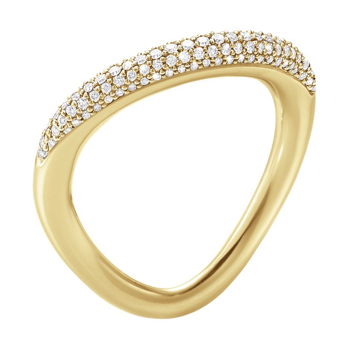 OFFSPRING Ring Diamonds PAVÉ 0.35 ct Gold in the group Rings / Diamond Rings at SCANDINAVIAN JEWELRY DESIGN (20000990)