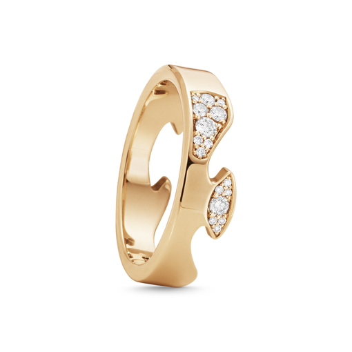 FUSION END Ring Diamant (Rose gold) in the group Rings / Diamond Rings at SCANDINAVIAN JEWELRY DESIGN (20001065)