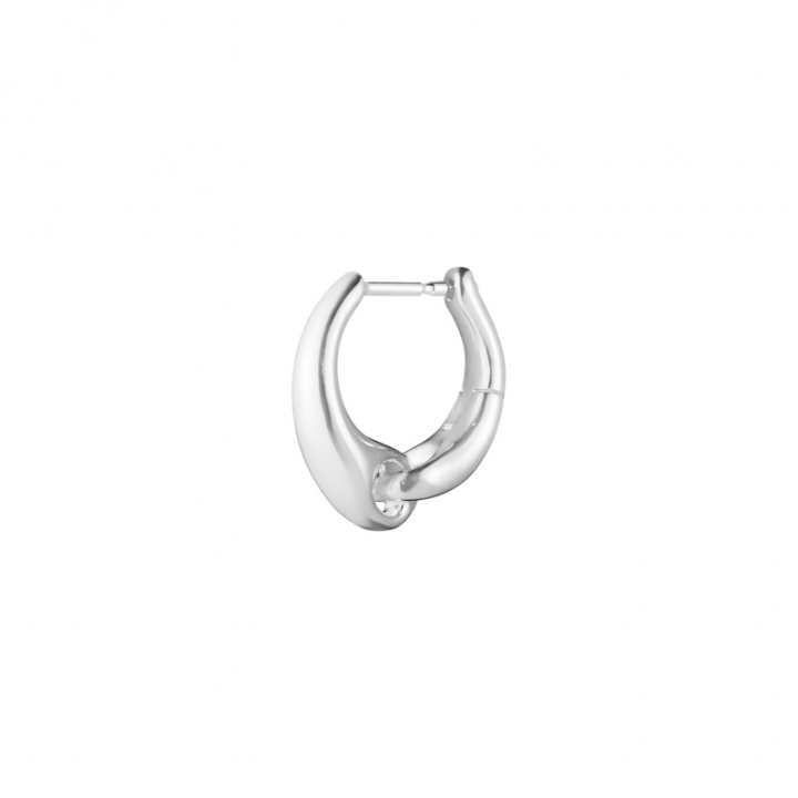 REFLECT SMALL Earring (1pcs) Silver in the group Earrings / Silver Earrings at SCANDINAVIAN JEWELRY DESIGN (20001176)